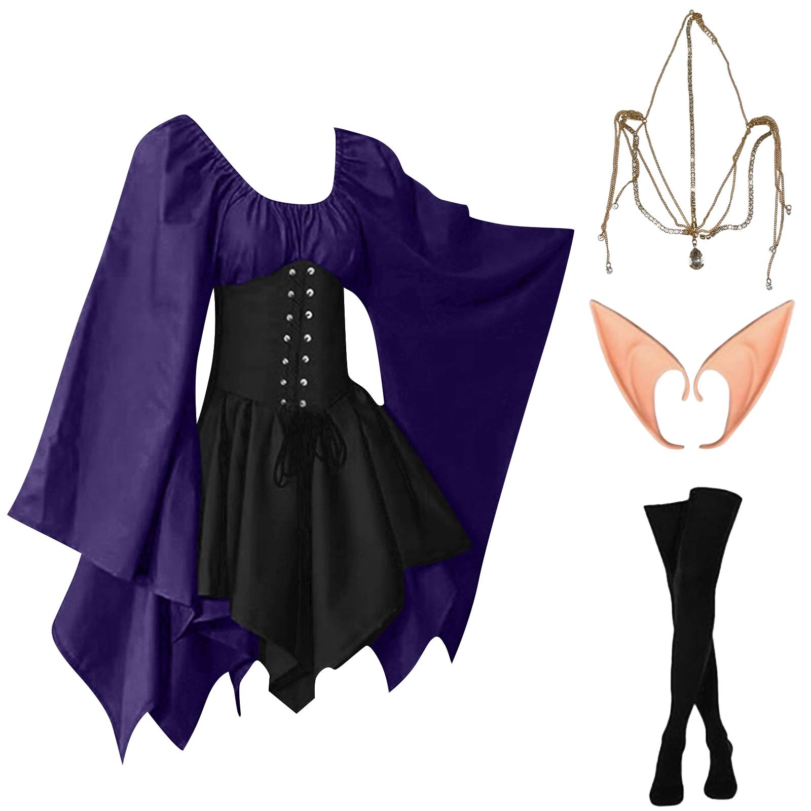 Halloween Cosplay Palace Victo - Vintage Fashion Dresses 评论和价格