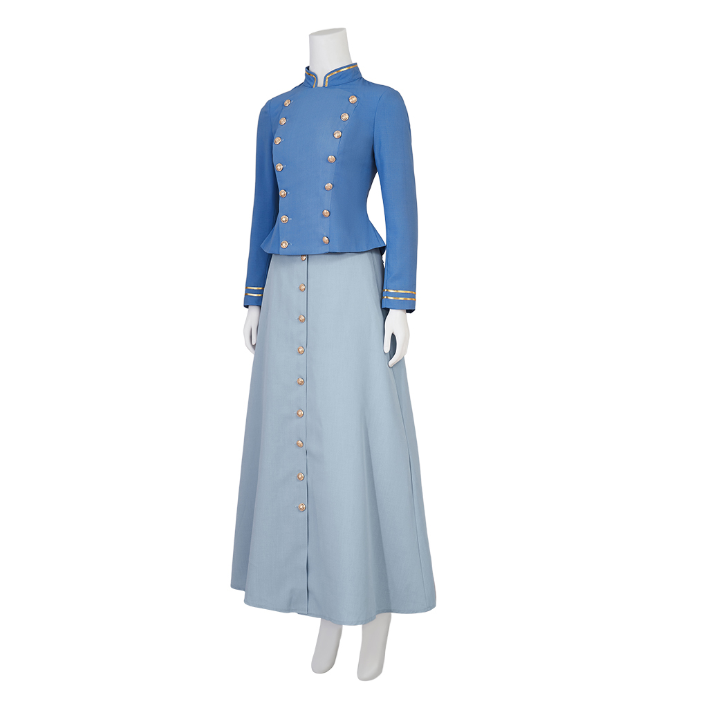 Movie Cosplay Enola Holmes 2 C - Vintage Fashion Dresses 评论和价格