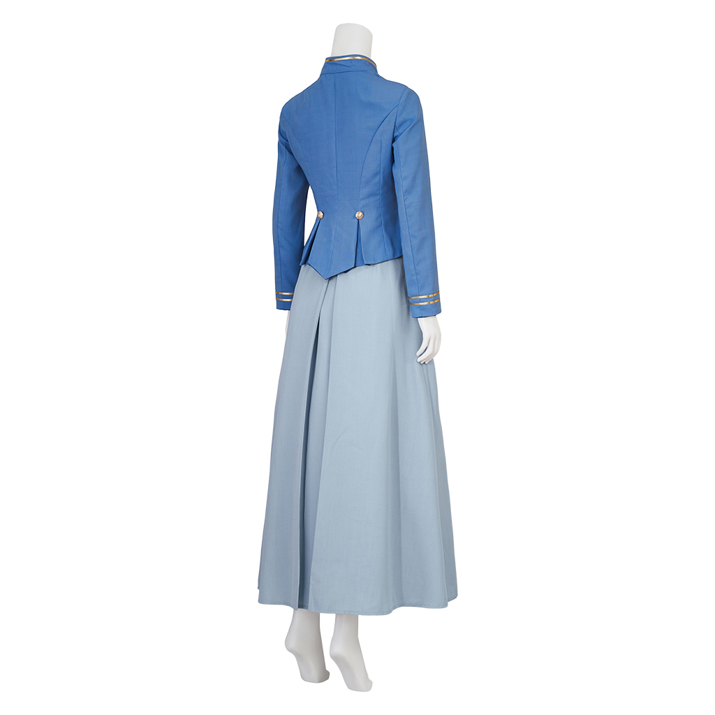 Movie Cosplay Enola Holmes 2 C - Vintage Fashion Dresses 评论和价格
