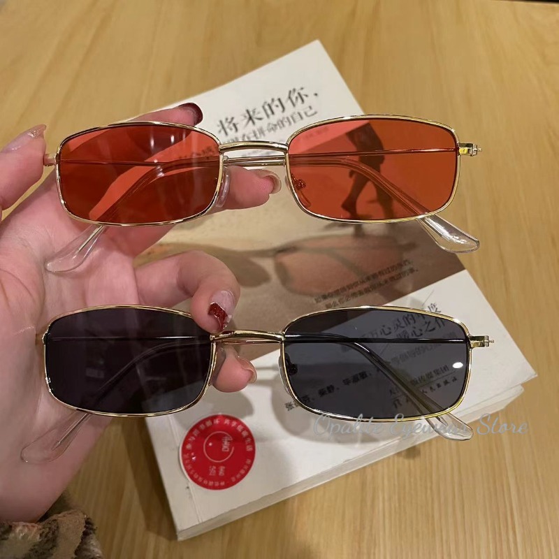 Fashion Retro Metal Frame Colo - Vintage Fashion Enthusiasts 评论和价格