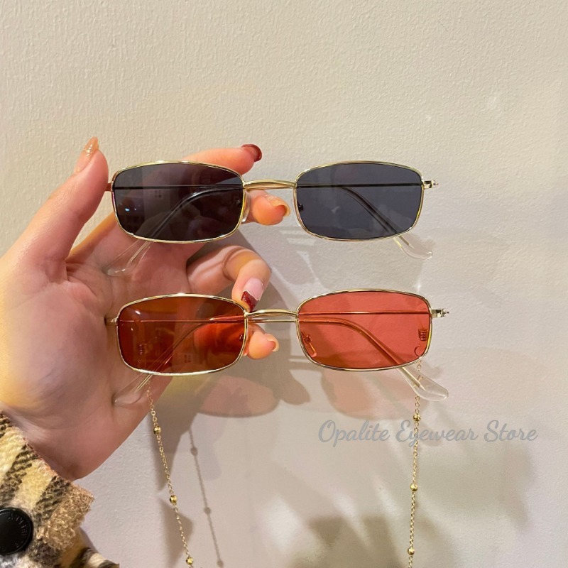 Fashion Retro Metal Frame Colo - Vintage Fashion Enthusiasts 评论和价格
