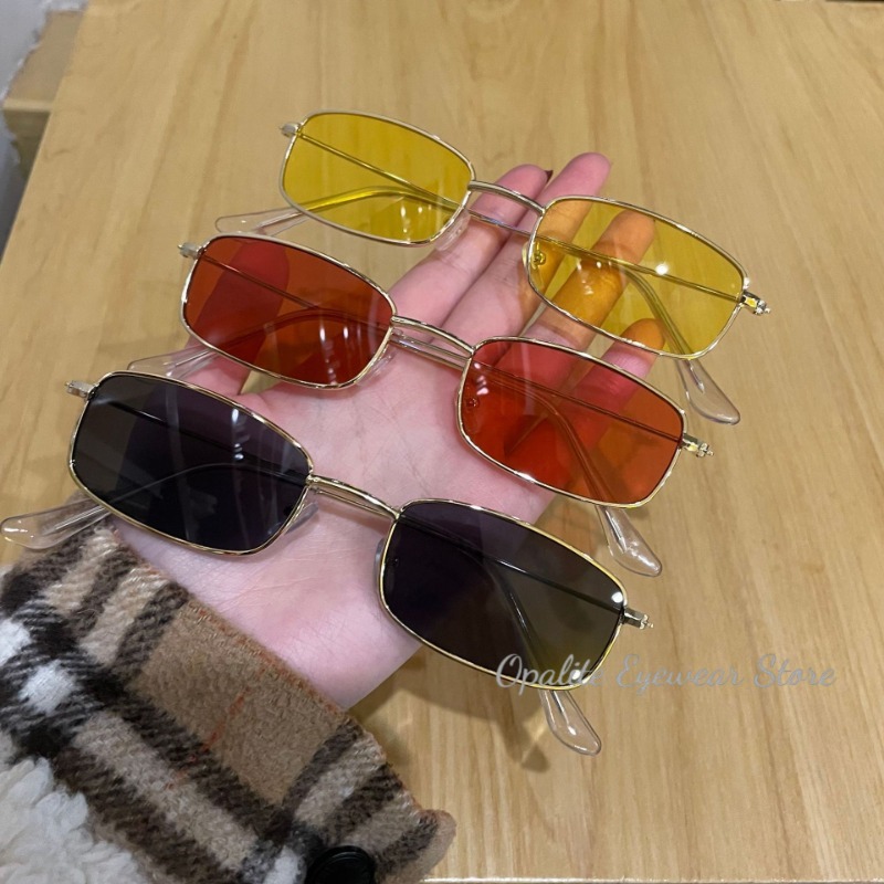 Fashion Retro Metal Frame Colo - Vintage Fashion Enthusiasts 评论和价格