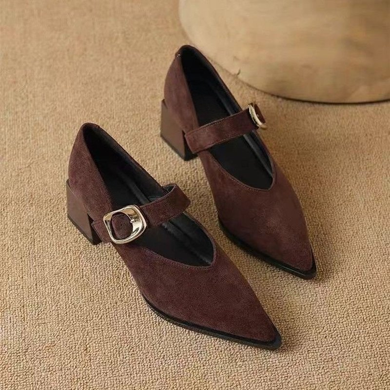 Women Vintage Mary Jane Block  - Vintage Fashion Online 评论和价格