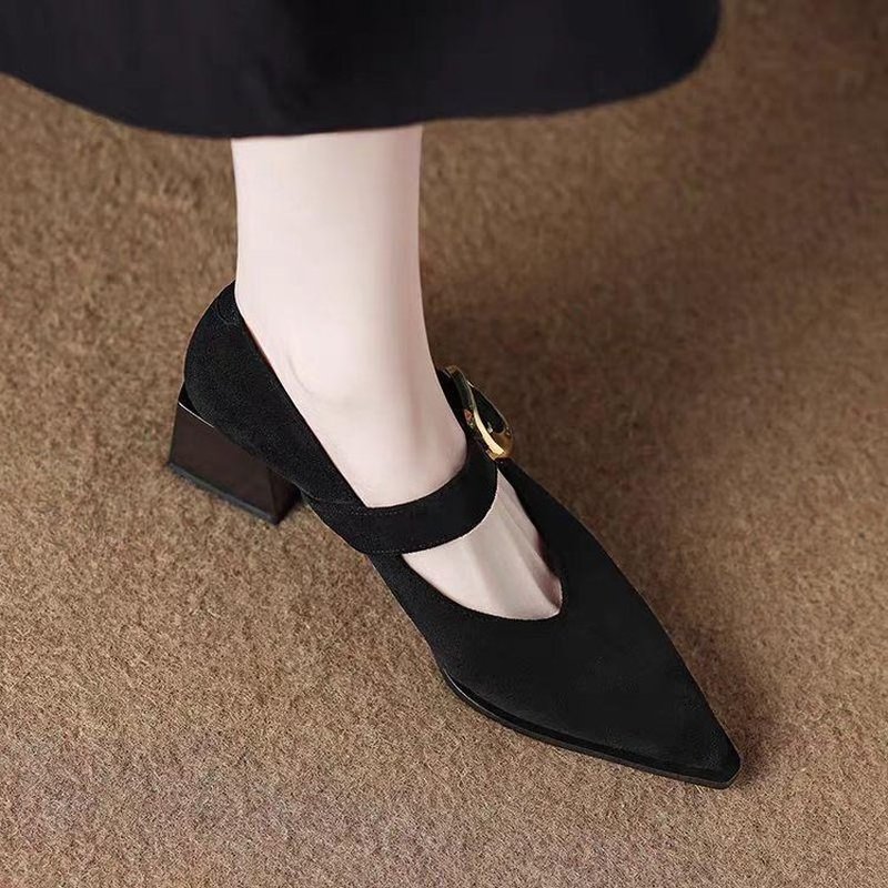 Women Vintage Mary Jane Block  - Vintage Fashion Online 评论和价格
